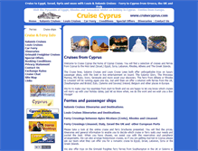Tablet Screenshot of cruisecyprus.com